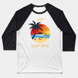 Hip summer Baseball T-Shirt